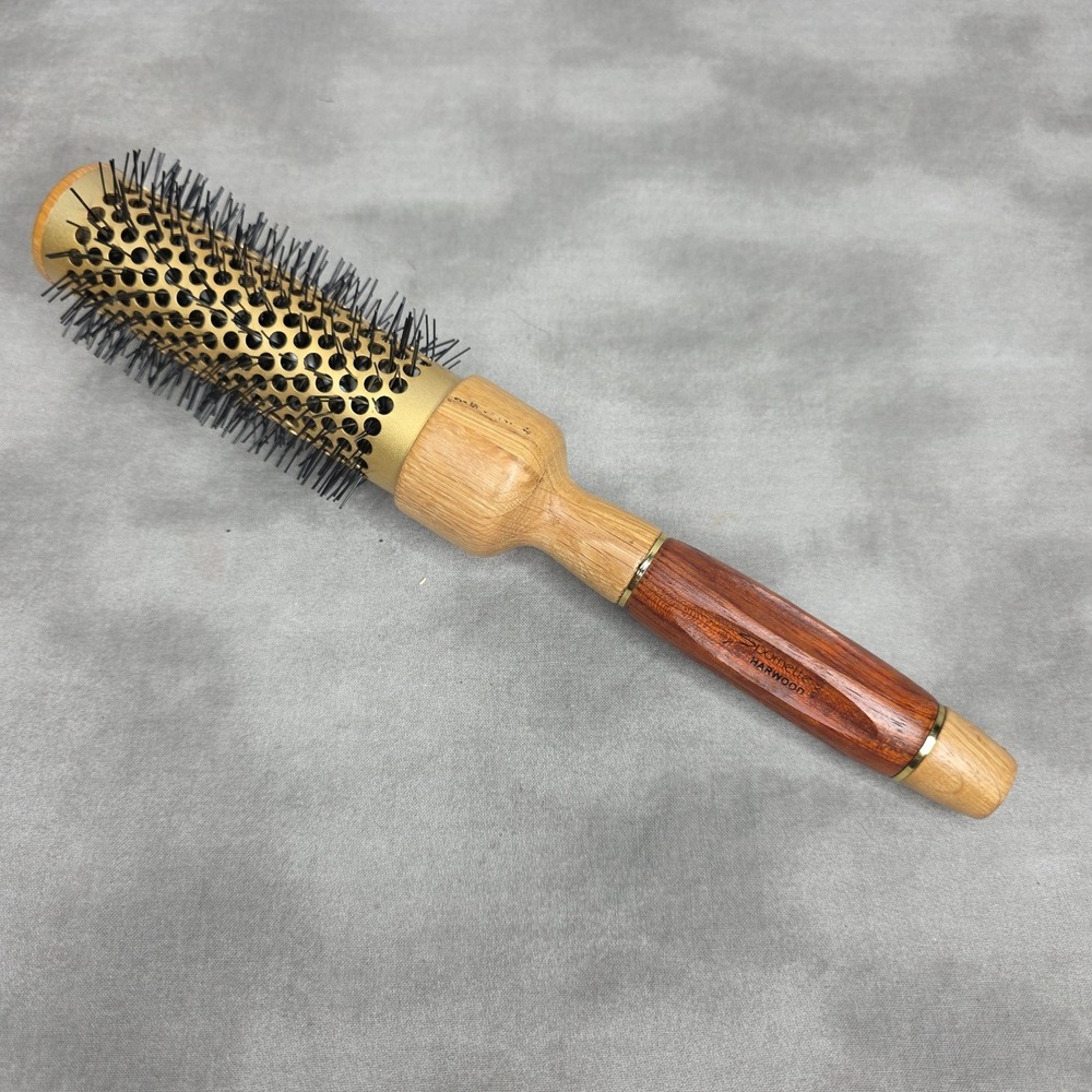 Spornette Hardwood # 155 Barrel‎ Brush 1.5" Nylon Bristles NWOT